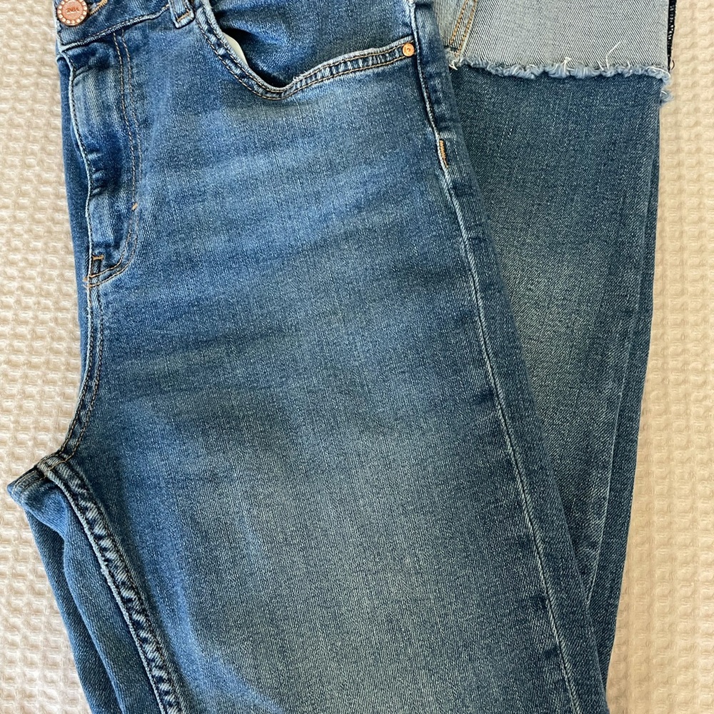 A blue Zara Denim size 12